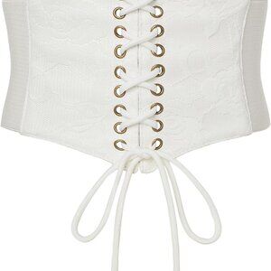 Corset Belt Women Lace-up Waist Cinch Renaissance Costume Accessory